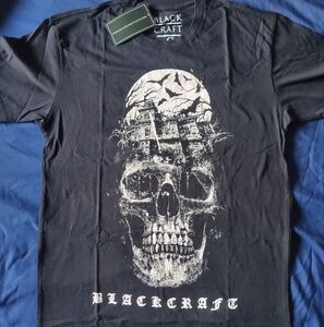 BLACKCRAFT CULT HAUNTED HOUSE SKULL UNISEX TEE